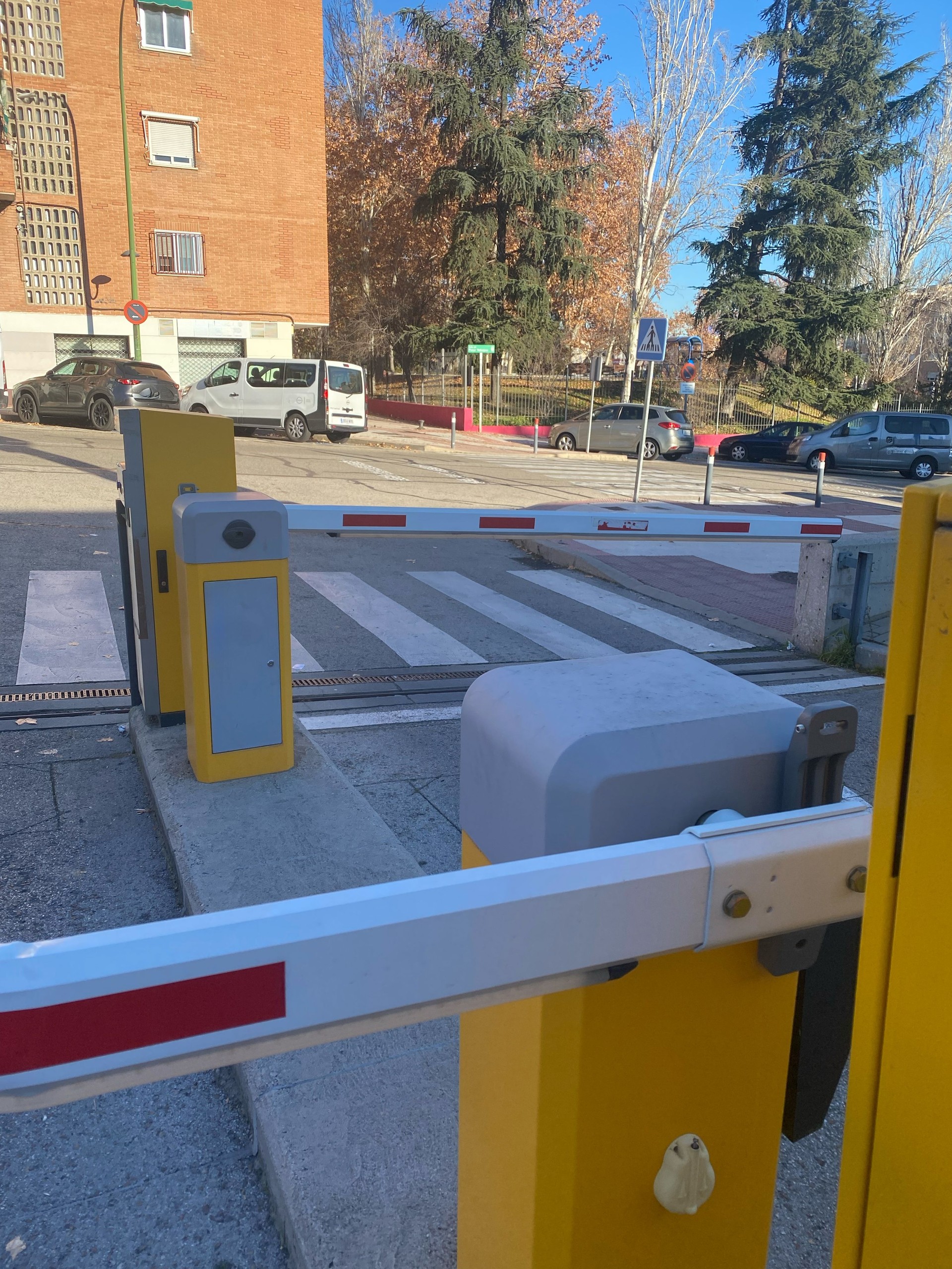 access barrier security system in the city